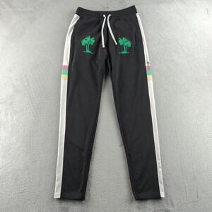 Billionaire Boys Club Pants Mens Large Black Palm Tree‎ Track Joggers Streetwear